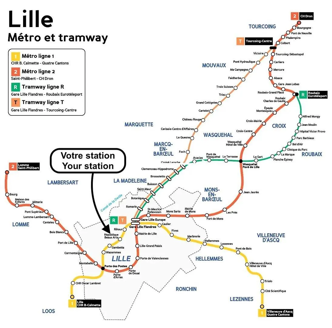 Lille Centre- Nice And Bright Equipped Studio Apartment